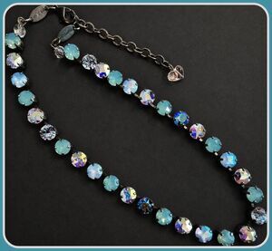Sabika Retired Fun Choker feat Pacific Opal, Antique Silver Set #NWOT. RARE FIND